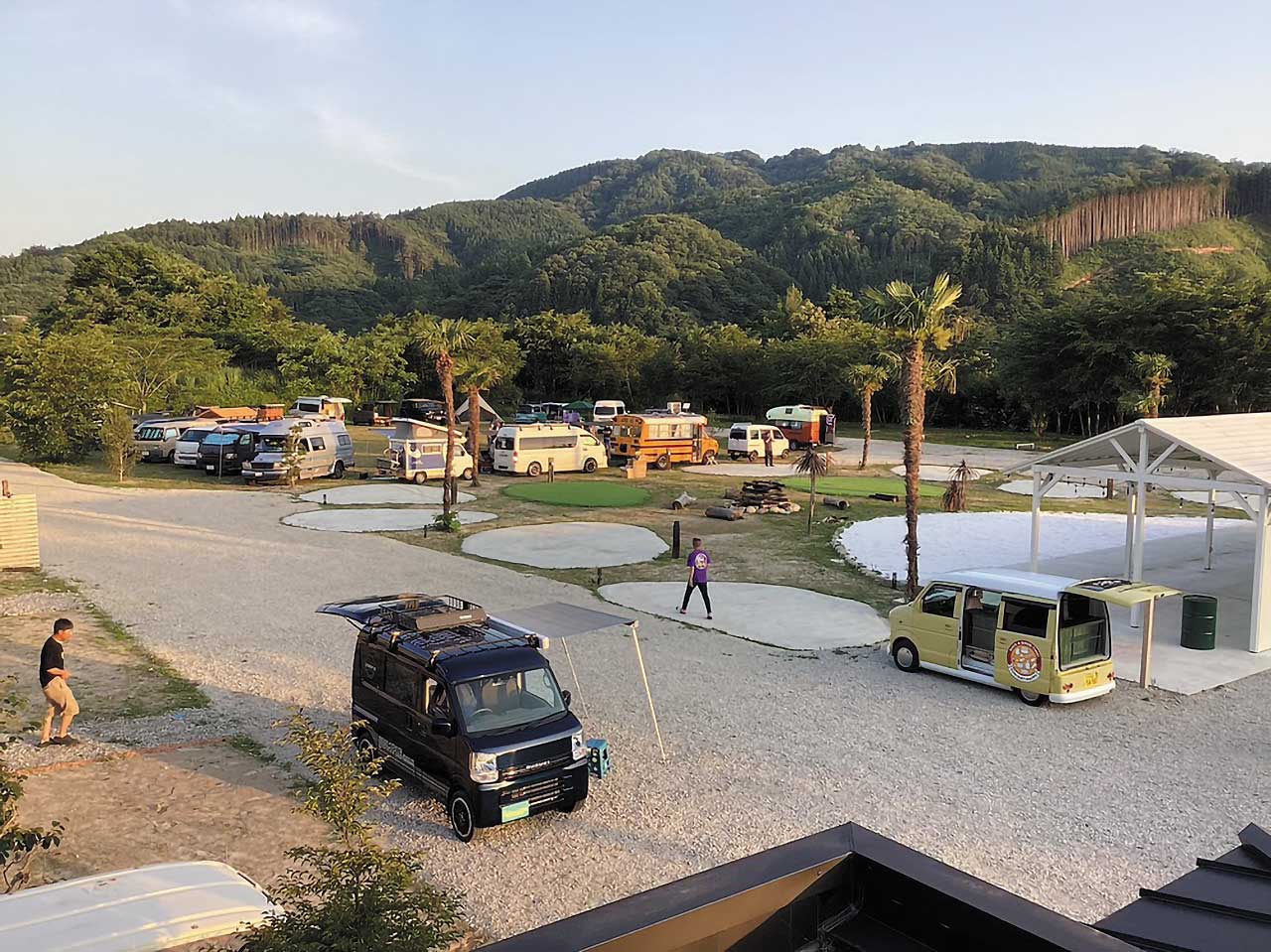RVパーク オートリゾートinはぎビレッジ