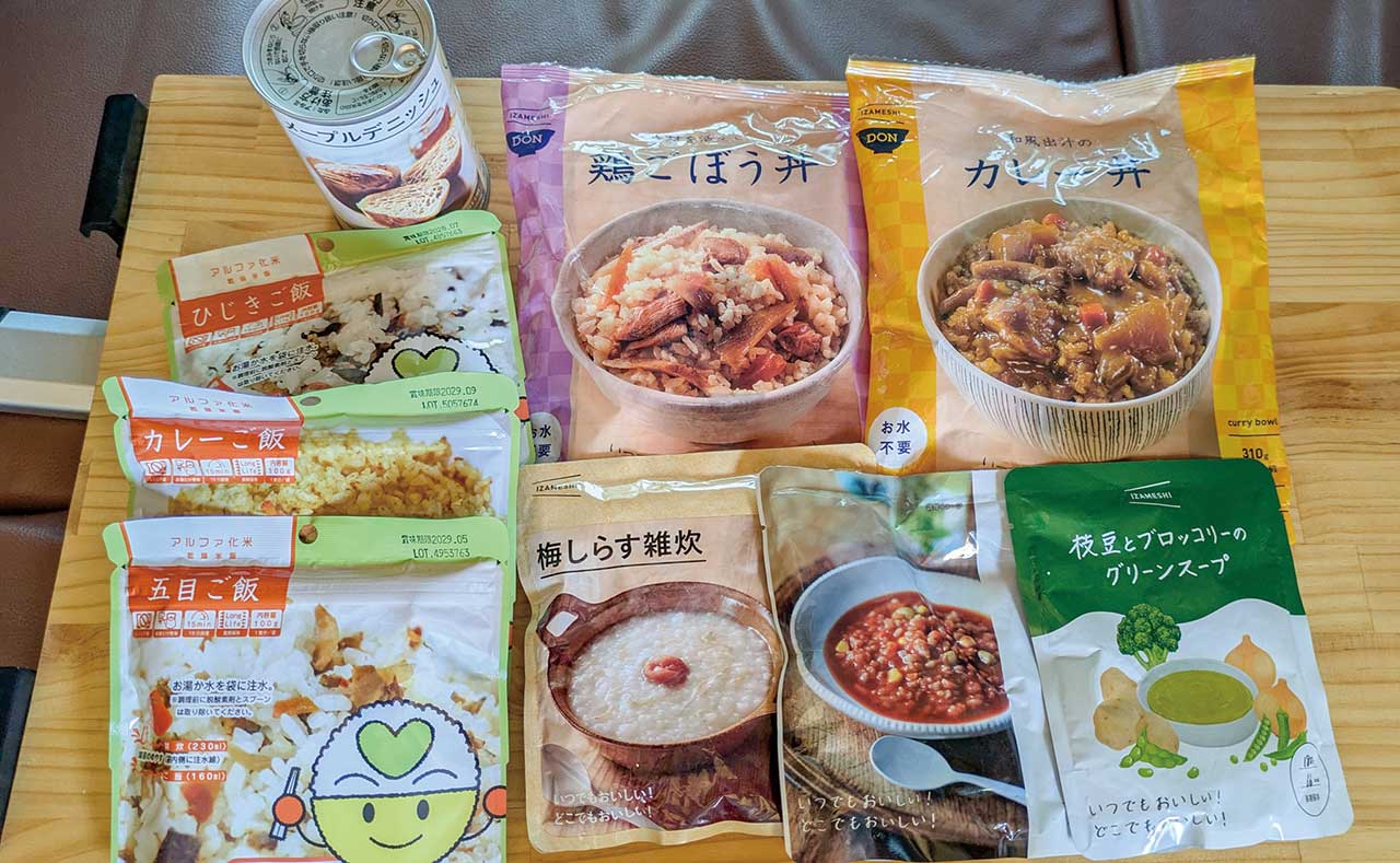 愛車に備える、防災用品 ユーザーのリアルな事情を覗き見る:食料品編