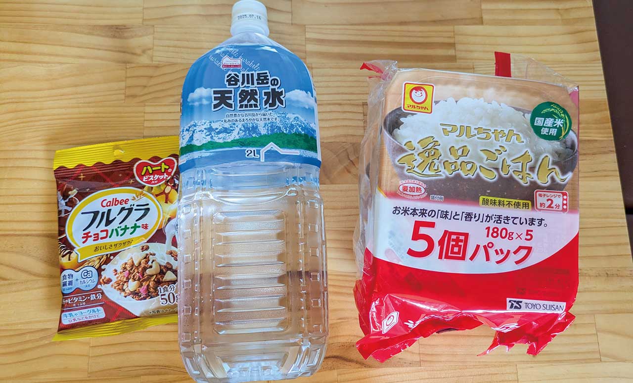 みんなが導入している、 ローリングストックしやすい食品リスト