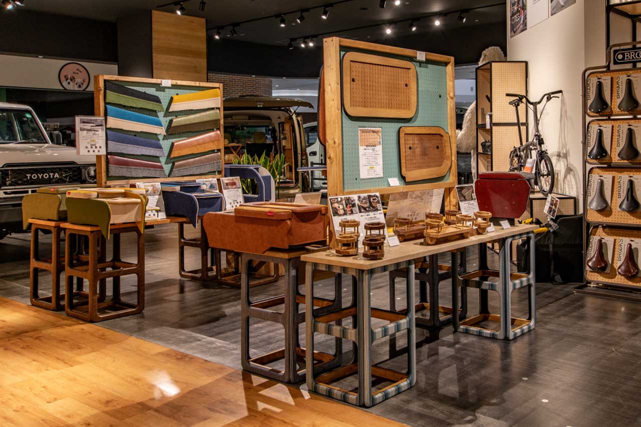 カーインテリアブランド「CRAFTPLUS（クラフトプラス）」のコーナーも新設