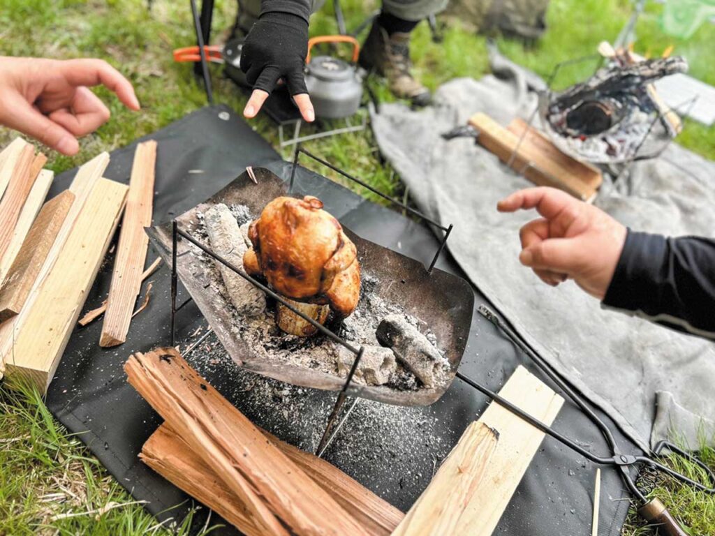 キャンプ歴が長くて使い勝手に優れる、必要最小限の道具をずっと愛用しているとのこと。流行に左右されない、信念を持ったリアルキャンパーなのだ。