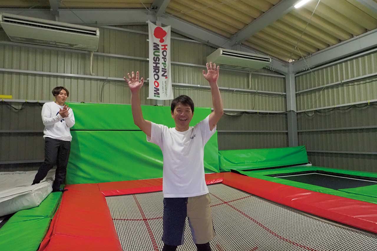 バック宙に挑戦!!-2