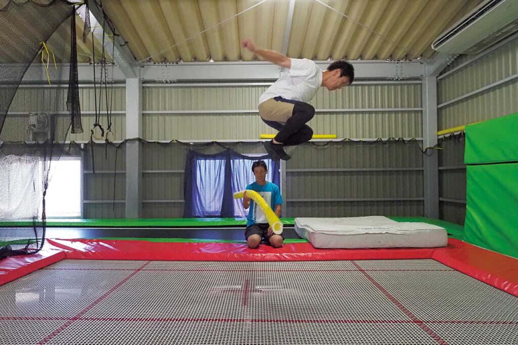 高さを意識して、目標にタッチ!-1