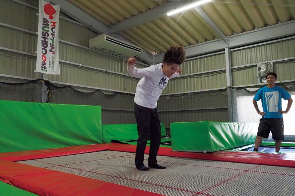 超綺麗なバク宙成功!!!-2