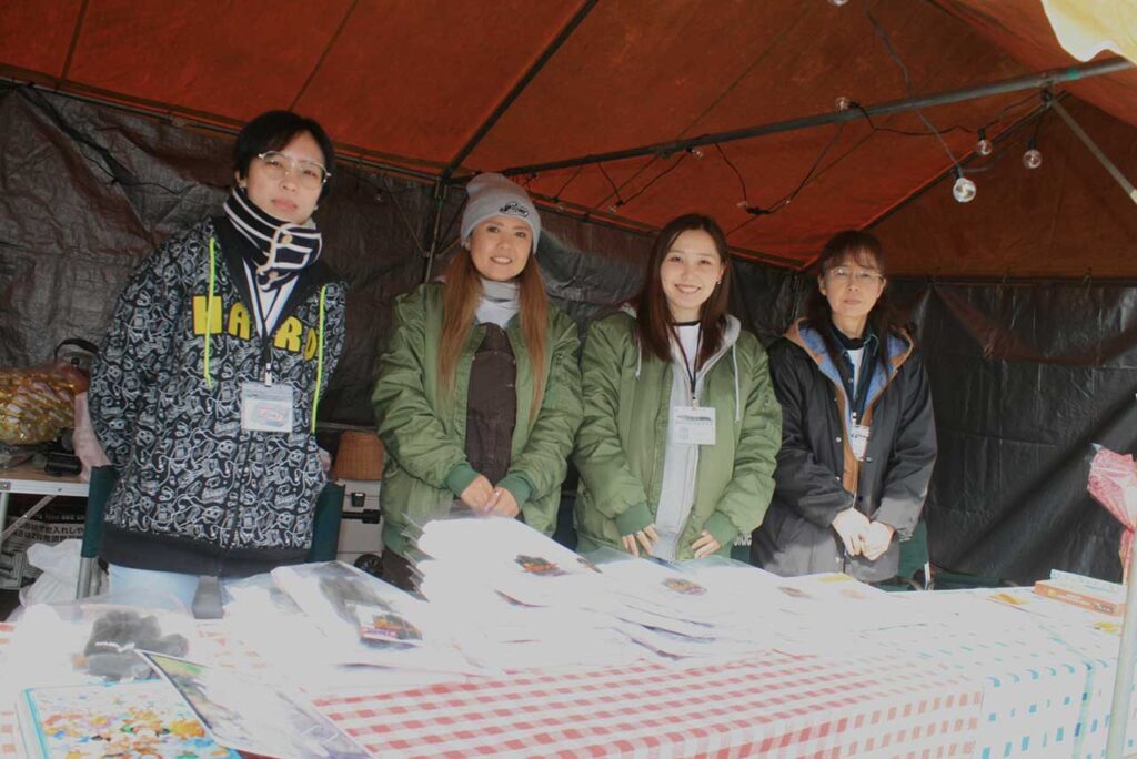 イベントを盛り上げる物販ブース＆面白ブース