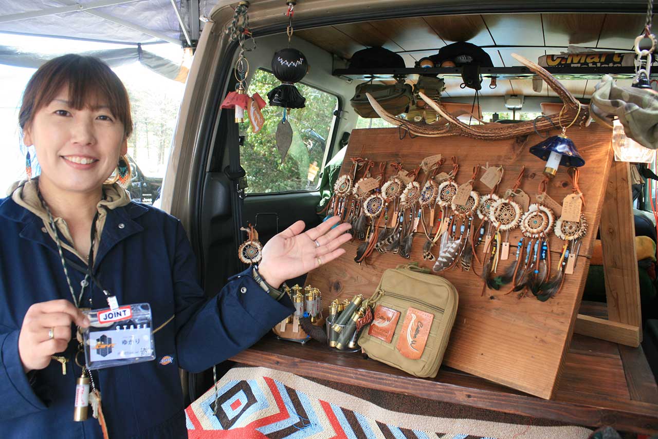 イベントを盛り上げる物販ブース＆面白ブース