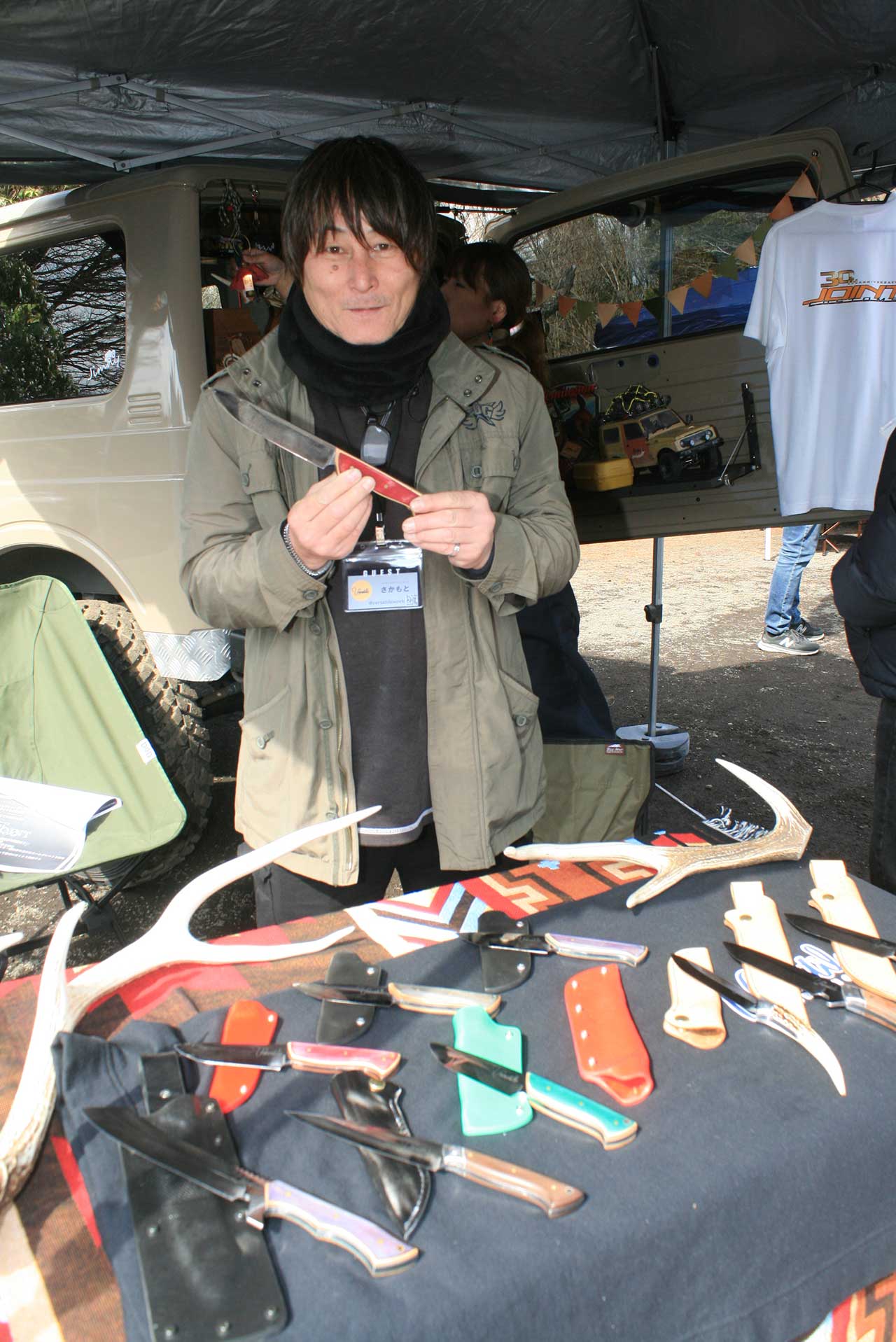 イベントを盛り上げる物販ブース＆面白ブース