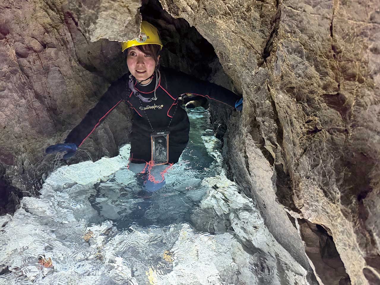 この世界は独特だ！ 洞窟内は、完全に別世界なのだ。