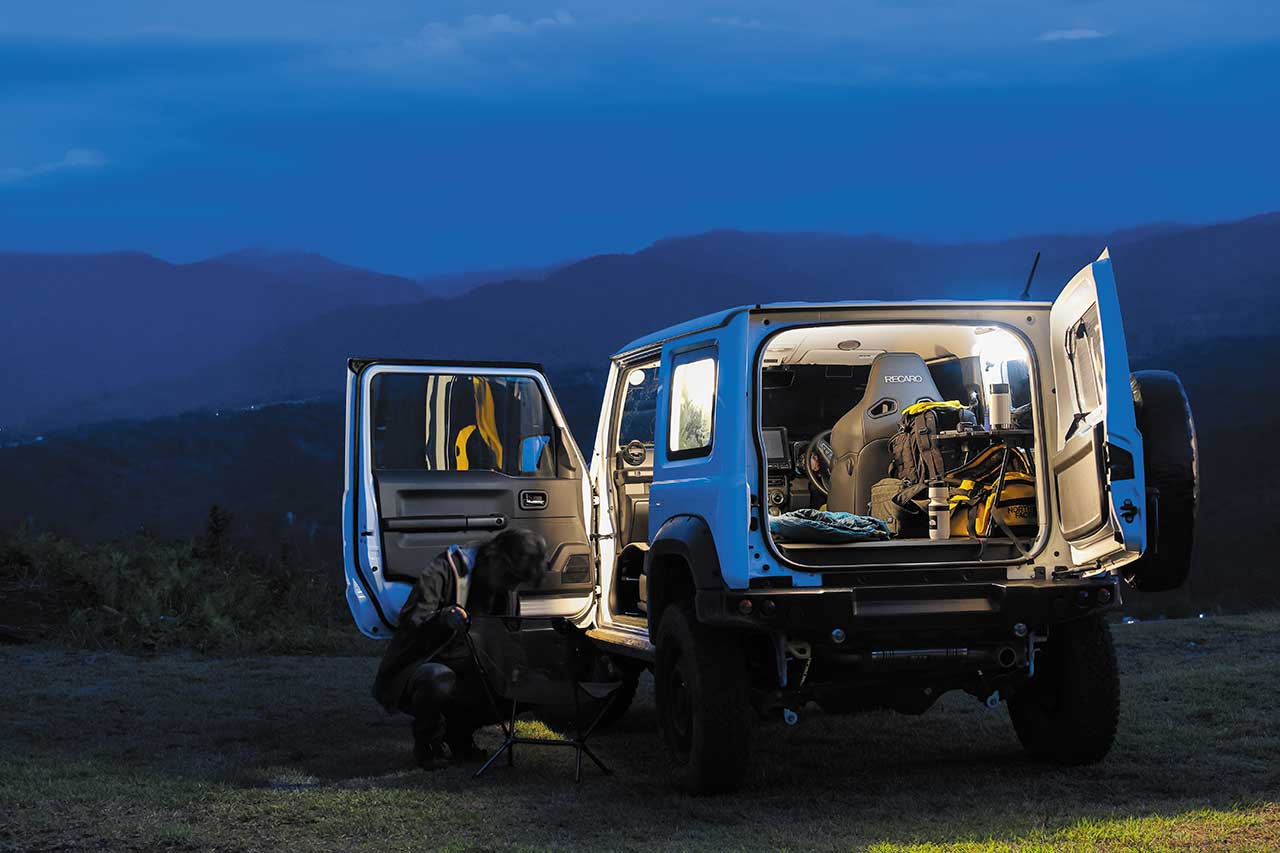 【男の車中泊一人旅 OverNight Trip for Jimny】清涼な初秋の風に吹かれて雲海を眼下に望んでみる[ VOL.40 長野・栄村 ]