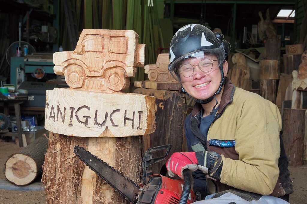 初めてにしては、かなり上手くいった。こっちーさんもかなり驚いていた。TANIGUCHIと刻み、店に置いてあるのだ。