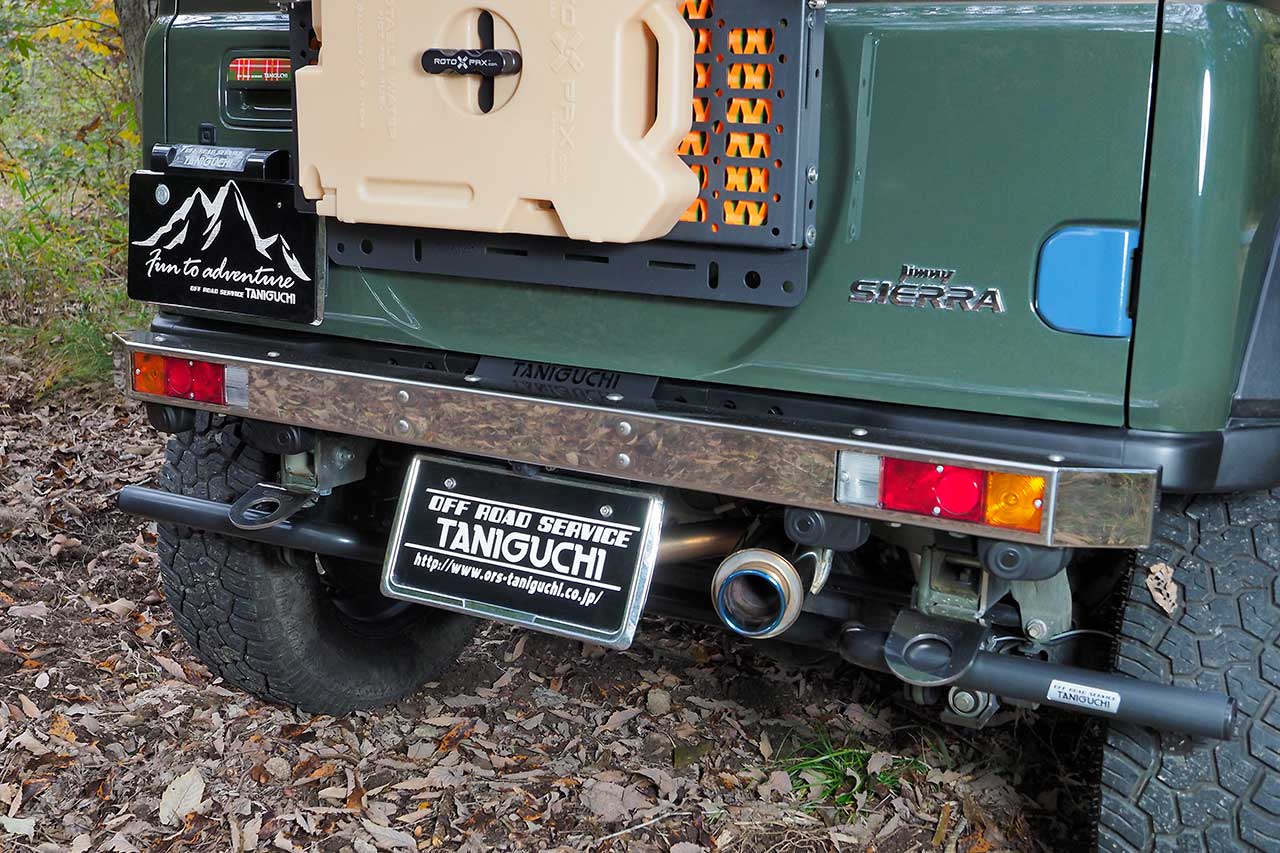 ORS TANIGUCHI 個性的なスタイルが完成!リニューアルした新塗装も魅力 フロント角バンパー(ステンレス)