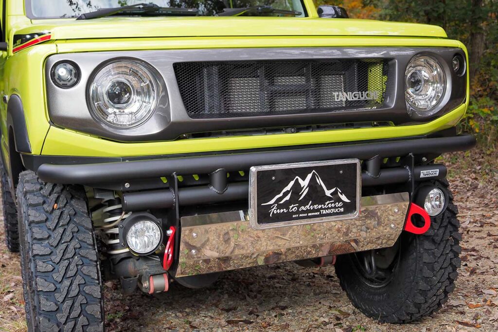 ORS TANIGUCHI 個性的なスタイルが完成!リニューアルした新塗装も魅力 フロント角バンパー(ステンレス)