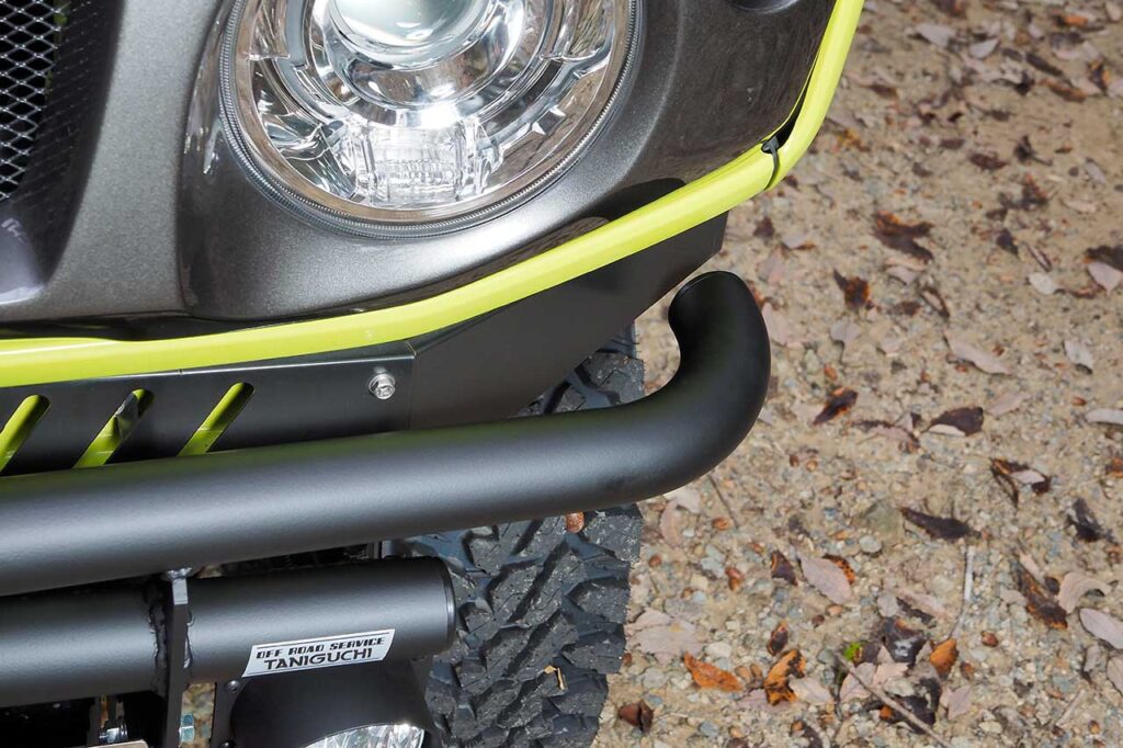 ORS TANIGUCHI 個性的なスタイルが完成!リニューアルした新塗装も魅力 フロント角バンパー(ステンレス)