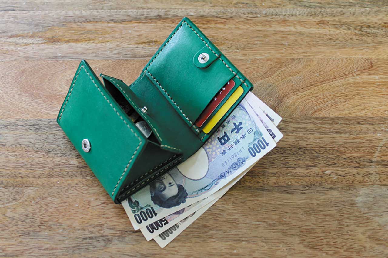 手のひら財布(BOX型)14900円