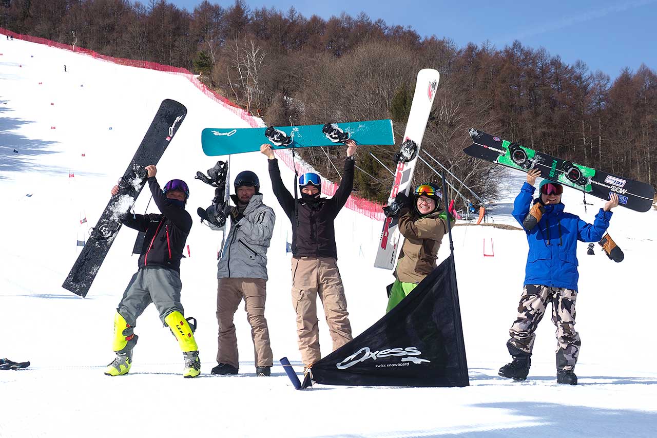 ジムニーでアウトドアスポーツ!!第52回 アルペンスノーボードGS競技編