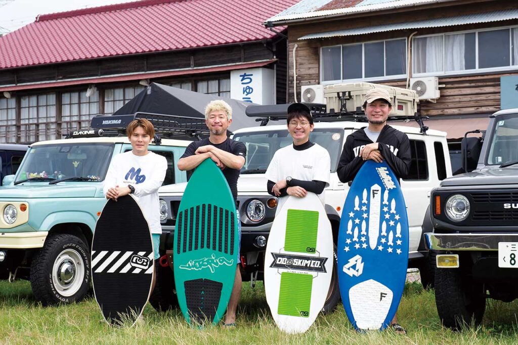 ジムニーでアウトドアスポーツ!!第53回 スキムボード編